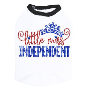 Little Miss Independent Dog Tank - Many Colors - Posh Puppy Boutique