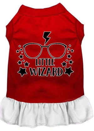 Little Wizard Screen Print Dog Dress in Many Colors - Posh Puppy Boutique