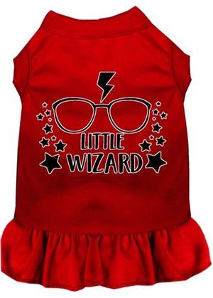 Little Wizard Screen Print Dog Dress in Many Colors - Posh Puppy Boutique