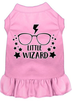 Little Wizard Screen Print Dog Dress in Many Colors - Posh Puppy Boutique