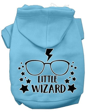 Little Wizard Screen Print Dog Hoodies in Many Colors - Posh Puppy Boutique