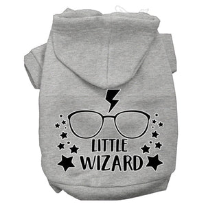 Little Wizard Screen Print Dog Hoodies in Many Colors - Posh Puppy Boutique