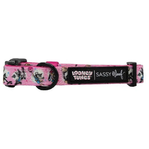 Looney Tunes™ Pink Collar - Posh Puppy Boutique