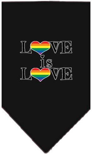 Love is Love Screen Print Bandana in Many Colors