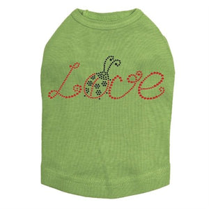 Love Ladybug Tank - Many Colors - Posh Puppy Boutique