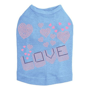 Love Pink & Purple Dog Tank - Many Colors - Posh Puppy Boutique