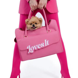 Loves It Pink Dog Carrier - Posh Puppy Boutique