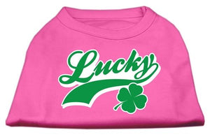 Lucky Swoosh Screen Print Shirt - Posh Puppy Boutique