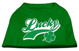 Lucky Swoosh Screen Print Shirt - Posh Puppy Boutique