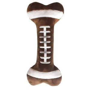 Lulubelles Power Plush Football Bone Toy - Posh Puppy Boutique