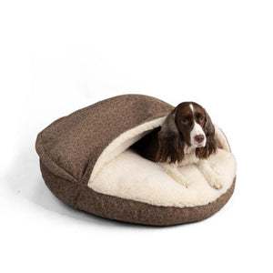 Luxury Cozy Cave Dog Bed - Show Dog Collection in Many Colors - Posh Puppy Boutique