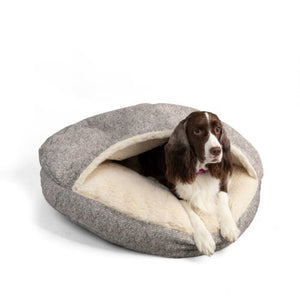 Luxury Cozy Cave Dog Bed - Show Dog Collection in Many Colors - Posh Puppy Boutique