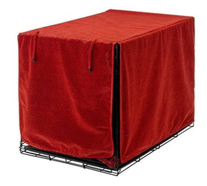 Luxury Crate Cover - Cherry Bones - Posh Puppy Boutique