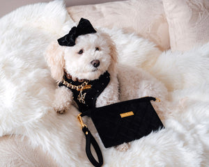 Maggie and Co. Black Diamond Wristlet - Posh Puppy Exclusive - Posh Puppy Boutique