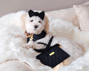 Maggie and Co. Black Diamond Wristlet - Posh Puppy Exclusive - Posh Puppy Boutique