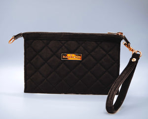 Maggie and Co. Black Diamond Wristlet - Posh Puppy Exclusive - Posh Puppy Boutique