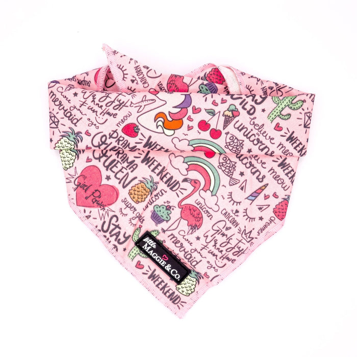 Maggie and Co. Cotton Bandana: Diva