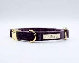 Maggie and Co. Velvet Collection: The Susana Collar - Posh Puppy Boutique
