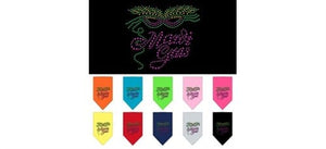 Mardi Gras Rhinestone Bandana in Many Colors - Posh Puppy Boutique