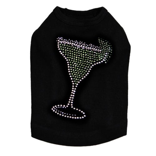 Margarita Rhinestone Tank- Many Colors- Glass Only