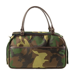 Marlee 2 Camo with Stripe Carrier - Posh Puppy Boutique