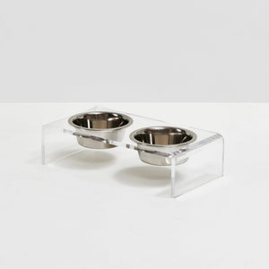 Medium Clear Pet Feeder - Posh Puppy Boutique