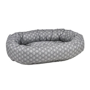 Mercury Micro Jacquard Donut Bed - Posh Puppy Boutique