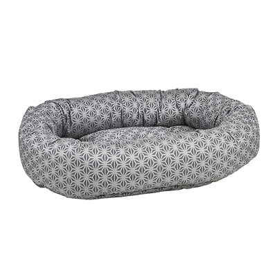 Mercury Micro Jacquard Donut Bed