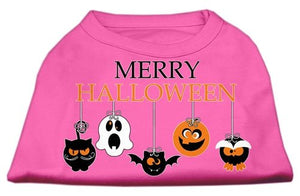 Merry Halloween Screen Print Shirt in Many Colors - Posh Puppy Boutique