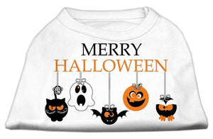 Merry Halloween Screen Print Shirt in Many Colors - Posh Puppy Boutique