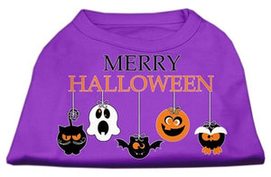 Merry Halloween Screen Print Shirt in Many Colors - Posh Puppy Boutique