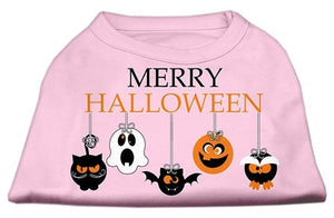 Merry Halloween Screen Print Shirt in Many Colors - Posh Puppy Boutique