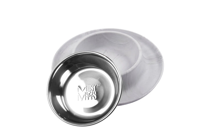 Messy Mutts - Single Bowl Marble Silicone Feeders