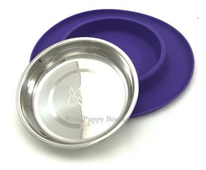 Messy Mutts - Single Cat Bowl Silicone Feeder - Four Colors - Posh Puppy Boutique