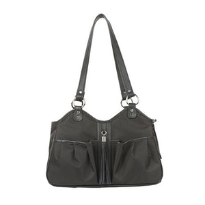 Metro Sable With Black Leather Trim & Tassel - Posh Puppy Boutique