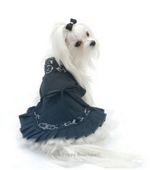 Midnight in Paris Dress - Posh Puppy Boutique