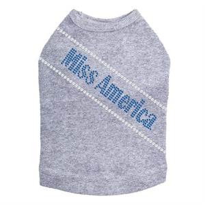 Miss America Rhinestone Tank - Many Colors - Posh Puppy Boutique