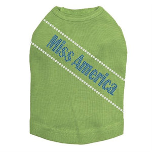 Miss America Rhinestone Tank - Many Colors - Posh Puppy Boutique