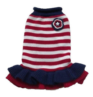 Miss Liberty Patriotic Sweater - Posh Puppy Boutique