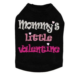 Mommy's Little Valentine Nailheads Tank - Many Colors - Posh Puppy Boutique