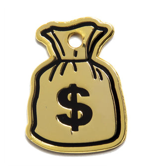 Money Bag Pet ID Tag - Posh Puppy Boutique