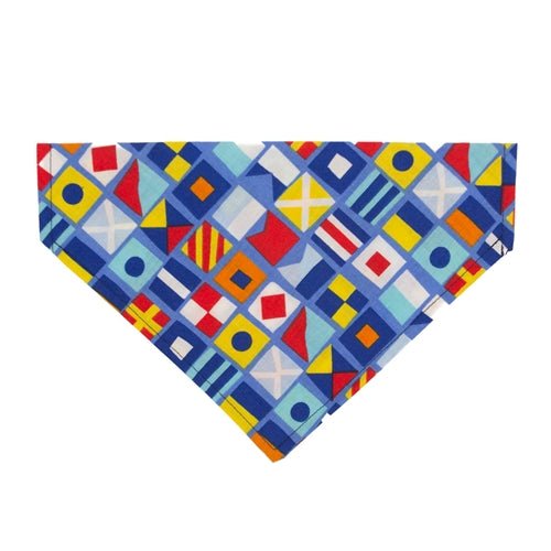 Nautical Flags Dog Bandana