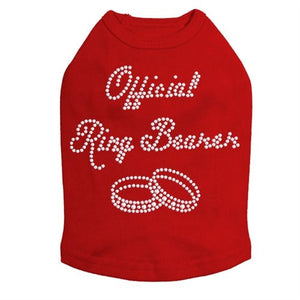 Official Ring Bearer Dog Tank - Many Colors - Posh Puppy Boutique