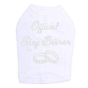 Official Ring Bearer Dog Tank - Many Colors - Posh Puppy Boutique