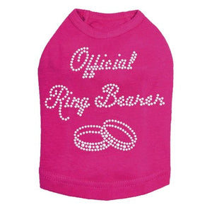 Official Ring Bearer Dog Tank - Many Colors - Posh Puppy Boutique