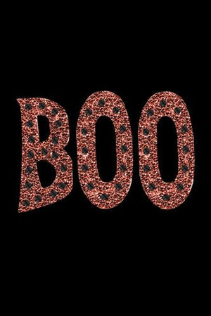 Orange Glitter Boo Rhinestuds Bandanas - Many Colors - Posh Puppy Boutique