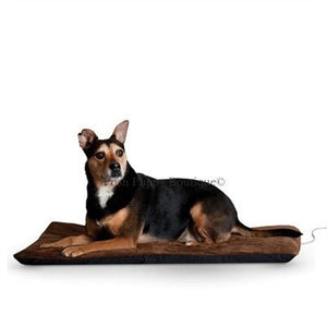 Ortho Thermo Bed - Brown - Black - Posh Puppy Boutique