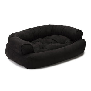 Overstuffed Luxury Dog Sofa in Luxury Microsuede Collection - Posh Puppy Boutique