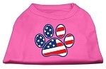 Patriotic Paw Screen Print Shirt - Many Colors - Posh Puppy Boutique