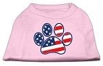 Patriotic Paw Screen Print Shirt - Many Colors - Posh Puppy Boutique